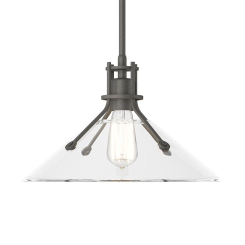 Hubbardton Forge Henry Medium Glass Shade Pendant Model: 134553-SKT-MULT-86-FD0686