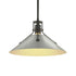 Hubbardton Forge Henry Medium Steel Shade Pendant Model: 134550-SKT-MULT-82-85