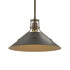 Hubbardton Forge Henry Medium Steel Shade Pendant Model: 134550-SKT-MULT-82-85