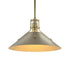 Hubbardton Forge Henry Medium Steel Shade Pendant Model: 134550-SKT-MULT-82-85