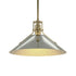 Hubbardton Forge Henry Medium Steel Shade Pendant Model: 134550-SKT-MULT-82-85