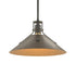 Hubbardton Forge Henry Medium Steel Shade Pendant Model: 134550-SKT-MULT-82-85