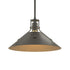 Hubbardton Forge Henry Medium Steel Shade Pendant Model: 134550-SKT-MULT-82-85