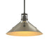 Hubbardton Forge Henry Medium Steel Shade Pendant Model: 134550-SKT-MULT-82-85