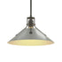 Hubbardton Forge Henry Medium Steel Shade Pendant Model: 134550-SKT-MULT-82-85
