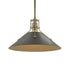 Hubbardton Forge Henry Medium Steel Shade Pendant Model: 134550-SKT-MULT-82-85