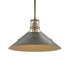Hubbardton Forge Henry Medium Steel Shade Pendant Model: 134550-SKT-MULT-82-85