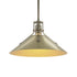 Hubbardton Forge Henry Medium Steel Shade Pendant Model: 134550-SKT-MULT-82-85
