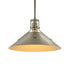 Hubbardton Forge Henry Medium Steel Shade Pendant Model: 134550-SKT-MULT-82-85