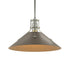 Hubbardton Forge Henry Medium Steel Shade Pendant Model: 134550-SKT-MULT-82-85