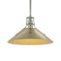 Hubbardton Forge Henry Medium Steel Shade Pendant Model: 134550-SKT-MULT-82-85
