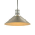 Hubbardton Forge Henry Medium Steel Shade Pendant Model: 134550-SKT-MULT-82-85