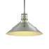 Hubbardton Forge Henry Medium Steel Shade Pendant Model: 134550-SKT-MULT-82-85