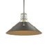 Hubbardton Forge Henry Medium Steel Shade Pendant Model: 134550-SKT-MULT-82-85