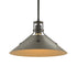 Hubbardton Forge Henry Medium Steel Shade Pendant Model: 134550-SKT-MULT-82-85