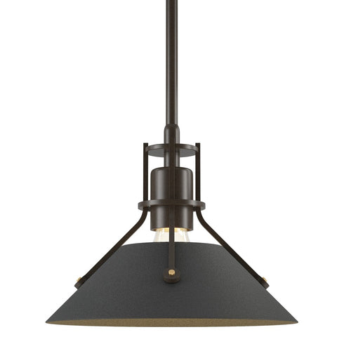 Hubbardton Forge Henry Mini Pendant in Bronze Finish Model: 184250-SKT-MULT-05-02