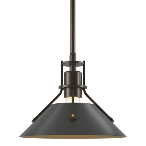 Hubbardton Forge Henry Mini Pendant in Bronze Finish Model: 184250-SKT-MULT-05-02