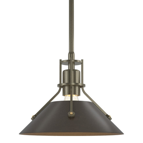 Hubbardton Forge Henry Mini Pendant in Bronze Finish Model: 184250-SKT-MULT-05-02