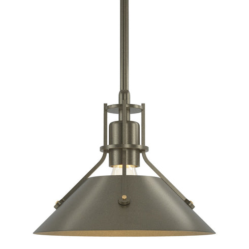 Hubbardton Forge Henry Mini Pendant in Bronze Finish Model: 184250-SKT-MULT-05-02