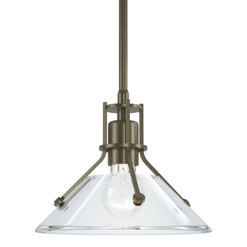 Hubbardton Forge Henry Mini Pendant in Bronze Finish Model: 184253-SKT-MULT-05-FD0673