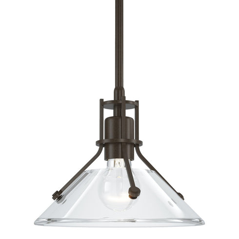 Hubbardton Forge Henry Mini Pendant in Bronze Finish Model: 184253-SKT-MULT-05-FD0673