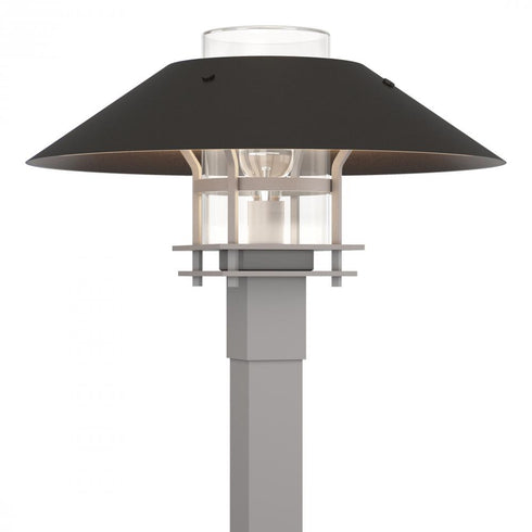 Hubbardton Forge Henry Outdoor Post Light in Coastal Oil Rubbed Bronze Finish Model: 344227-SKT-14-14-GG0026