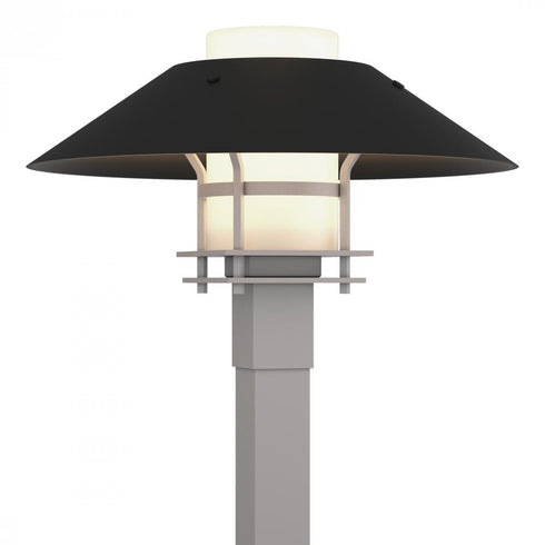 Hubbardton Forge Henry Outdoor Post Light in Coastal Oil Rubbed Bronze Finish Model: 344227-SKT-14-14-GG0026