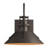 Hubbardton Forge Henry Small Dark Sky Friendly Outdoor Sconce in Coastal Oil Rubbed Bronze Finish Model: 302711-SKT-14