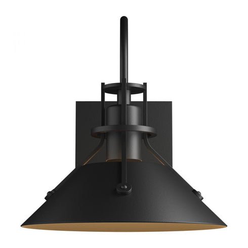 Hubbardton Forge Henry Small Outdoor Sconce in Coastal Oil Rubbed Bronze Finish Model: 302710-SKT-14