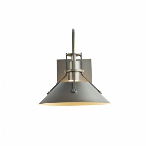 Hubbardton Forge Henry Small Outdoor Sconce in Coastal Oil Rubbed Bronze Finish Model: 302710-SKT-14