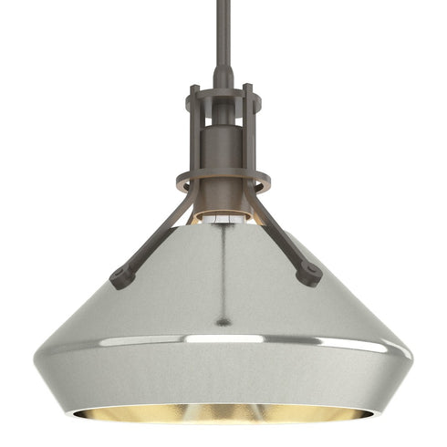 Hubbardton Forge Henry with Chamfer Pendant in Bronze Finish Model: 184251-SKT-MULT-05-05