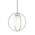 Hubbardton Forge Interlude Rhythm Mini Pendant in Bronze Finish Model: 187440-SKT-MULT-05-GG0160
