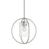 Hubbardton Forge Interlude Rhythm Mini Pendant in Bronze Finish Model: 187440-SKT-MULT-05-GG0160