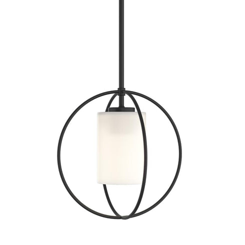 Hubbardton Forge Interlude Rhythm Mini Pendant in Bronze Finish Model: 187440-SKT-MULT-05-GG0160