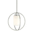 Hubbardton Forge Interlude Rhythm Mini Pendant in Bronze Finish Model: 187440-SKT-MULT-05-GG0160