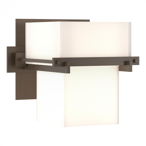 Hubbardton Forge Kakomi 1 Light Sconce in Bronze Finish Model: 207831-SKT-05-GG0106