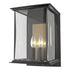 Hubbardton Forge Kingston Outdoor Large Sconce in Coastal Oil Rubbed Bronze Finish Model: 304842-SKT-14-81-ZM0084