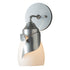 Hubbardton Forge Lapas 1 Light Bath Sconce in Black Finish Model: 201350-SKT-10-GG0330