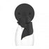 Hubbardton Forge Lapas 1 Light Bath Sconce in Black Finish Model: 201350-SKT-10-GG0330
