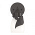 Hubbardton Forge Lapas 1 Light Bath Sconce in Black Finish Model: 201350-SKT-10-GG0330