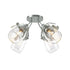 Hubbardton Forge Lapas 4 Light Semi Flush Model: 121371-SKT-82-GG0330