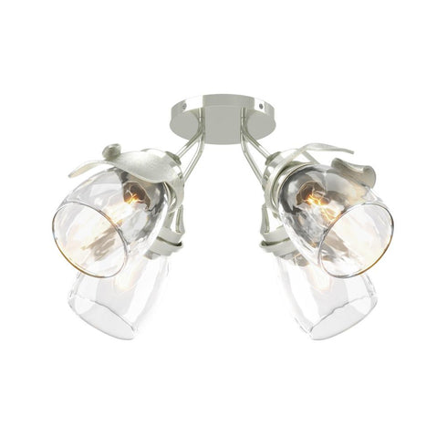 Hubbardton Forge Lapas 4 Light Semi Flush Model: 121371-SKT-85-GG0330