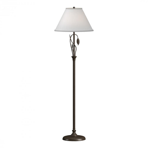Hubbardton Forge Leaf Forged Leaves and Vase Floor Lamp in Bronze Finish Model: 246761-SKT-05-SF1755