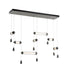 Hubbardton Forge Libra 7 Light Double Linear LED Pendant Model: 139101-LED-STND-07-ZM0696