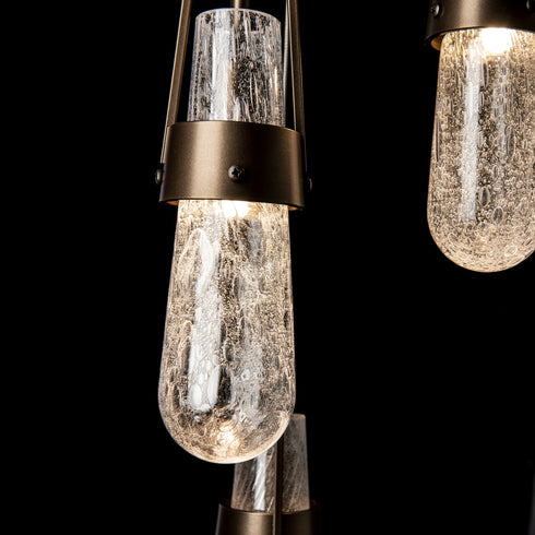 Hubbardton Forge Link 5 Light Blown Glass Pendant Model: 131120-SKT-STND-85-YG0434