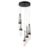 Hubbardton Forge Link 5 Light Blown Glass Pendant Model: 131120-SKT-STND-85-YG0434