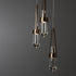 Hubbardton Forge Link 5 Light Clear Glass Pendant Model: 131127-SKT-STND-82-ZM0434