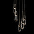 Hubbardton Forge Link 5 Light Clear Glass Pendant Model: 131127-SKT-STND-82-ZM0434