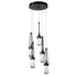 Hubbardton Forge Link 5 Light Clear Glass Pendant Model: 131127-SKT-STND-89-ZM0434
