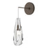 Hubbardton Forge Luma Low Voltage Sconce in White Finish Model: 201390-SKT-02-CR